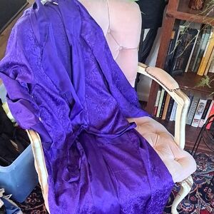 Victoria's Secret Rich Purple Robe